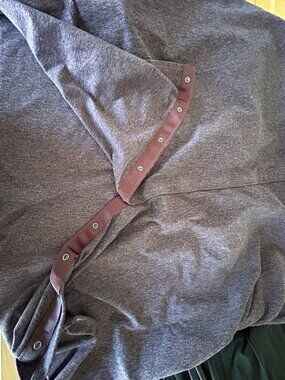 Lululemon Vinyasa Scarf in heathered purple/black